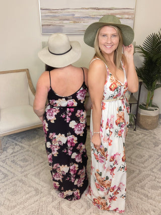 Let's Go Back Maxi Dress - Bray and Em Boutique
