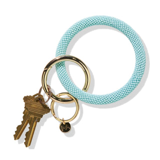 Seed Bead Key Ring - Solid Collection