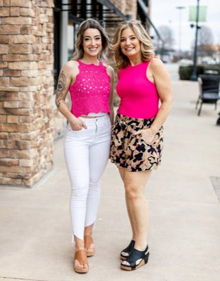 Live and Learn Crochet Crop Top - Bray and Em Boutique