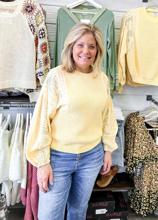 Look On The Brightside Sweater - Bray and Em Boutique
