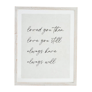 Love You Then Wall Sign - Bray and Em Boutique