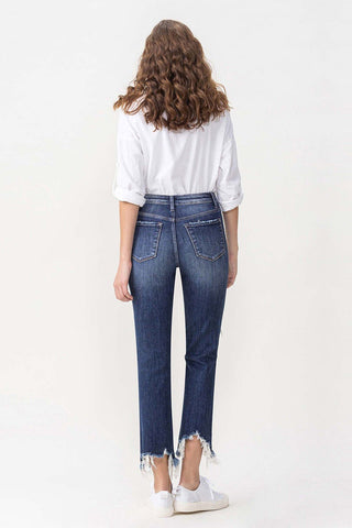 Lovervet High Rise Crop Straight - Bray and Em Boutique