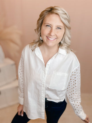 Made To Be Magnificent Blouse - Bray and Em Boutique