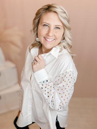 Made To Be Magnificent Blouse - Bray and Em Boutique