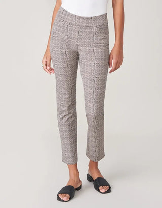 Maren Pull - On Pant Linden Crosshatch - Bray and Em Boutique