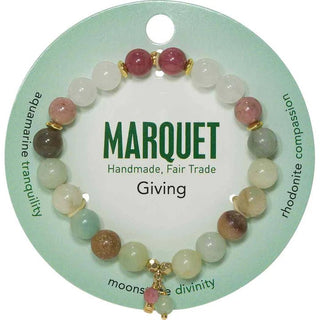 Marquet Crystal & Stone Energy Bracelet - Bray and Em Boutique
