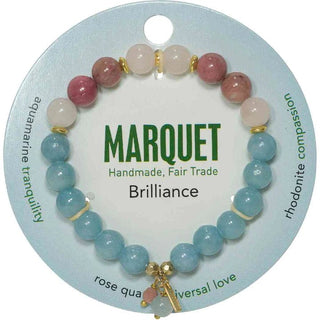 Marquet Crystal & Stone Energy Bracelet - Bray and Em Boutique