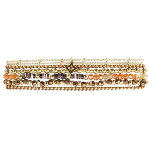 Marquet Ellen - Elegant Wrap bracelet with Charm - Bray and Em Boutique