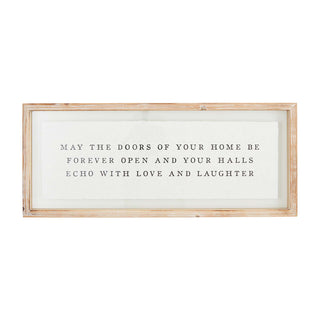 May the Doors Glass Plaque - Bray and Em Boutique