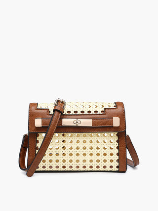 Etta Crossbody - Rattan