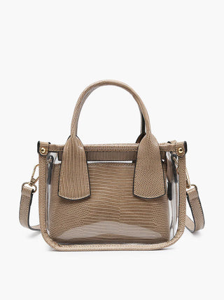 The Stacey Clear Satchel