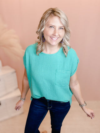 Morning Fog Top - Bray and Em Boutique