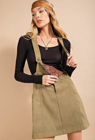 Never Doubted It Overall Skirt - Bray and Em Boutique