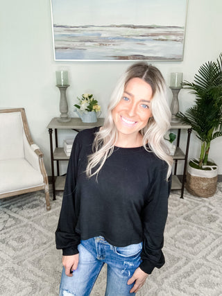 Not Too Quick Long Sleeve Top - Bray and Em Boutique