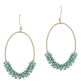 Ocean Beaded Earrings - Bray and Em Boutique