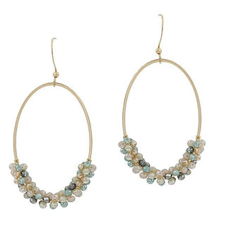 Ocean Beaded Earrings - Bray and Em Boutique