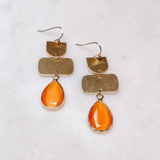 Oh Tear Drop Earrings - Bray and Em Boutique