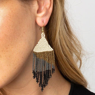 Ombre Seed Bead Earrings - Bray and Em Boutique