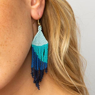 Ombre Seed Bead Earrings - Bray and Em Boutique