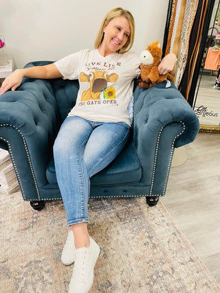 Open Gate Graphic Tee - Bray and Em Boutique