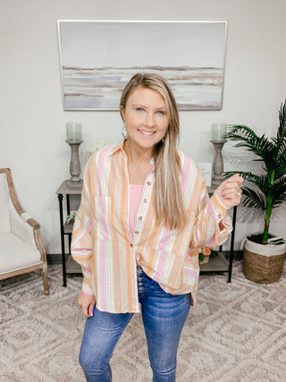 Open Spaces Button Down - Bray and Em Boutique