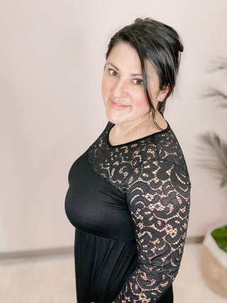 Own Your Moment Lace Maxi Dress - Bray and Em Boutique