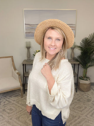 Paper Straw Fedora - Bray and Em Boutique