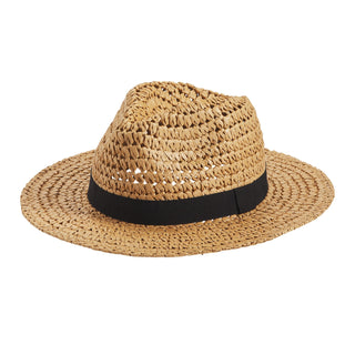 Paper Straw Fedora - Bray and Em Boutique