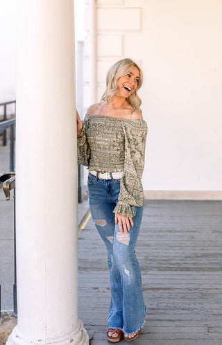 Patchwork Print Top - Bray and Em Boutique