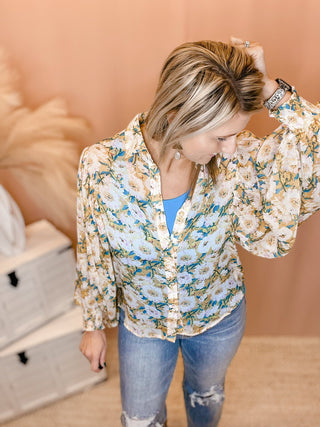 Patience is Power Blouse - Bray and Em Boutique