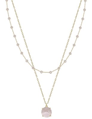 Pink Is the New Black Necklace - Bray and Em Boutique