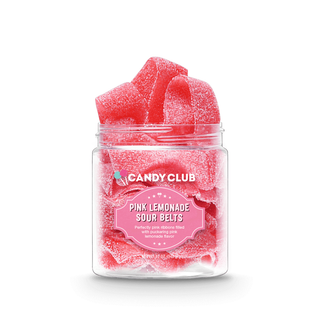 Candy Club Pink Lemonade Sour Belts