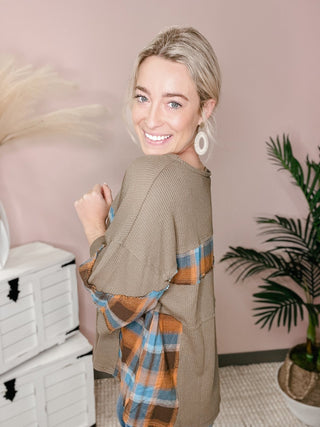 Plaid Long Sleeve - Bray and Em Boutique