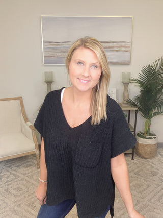 POL: High - Low Sweater - Bray and Em Boutique