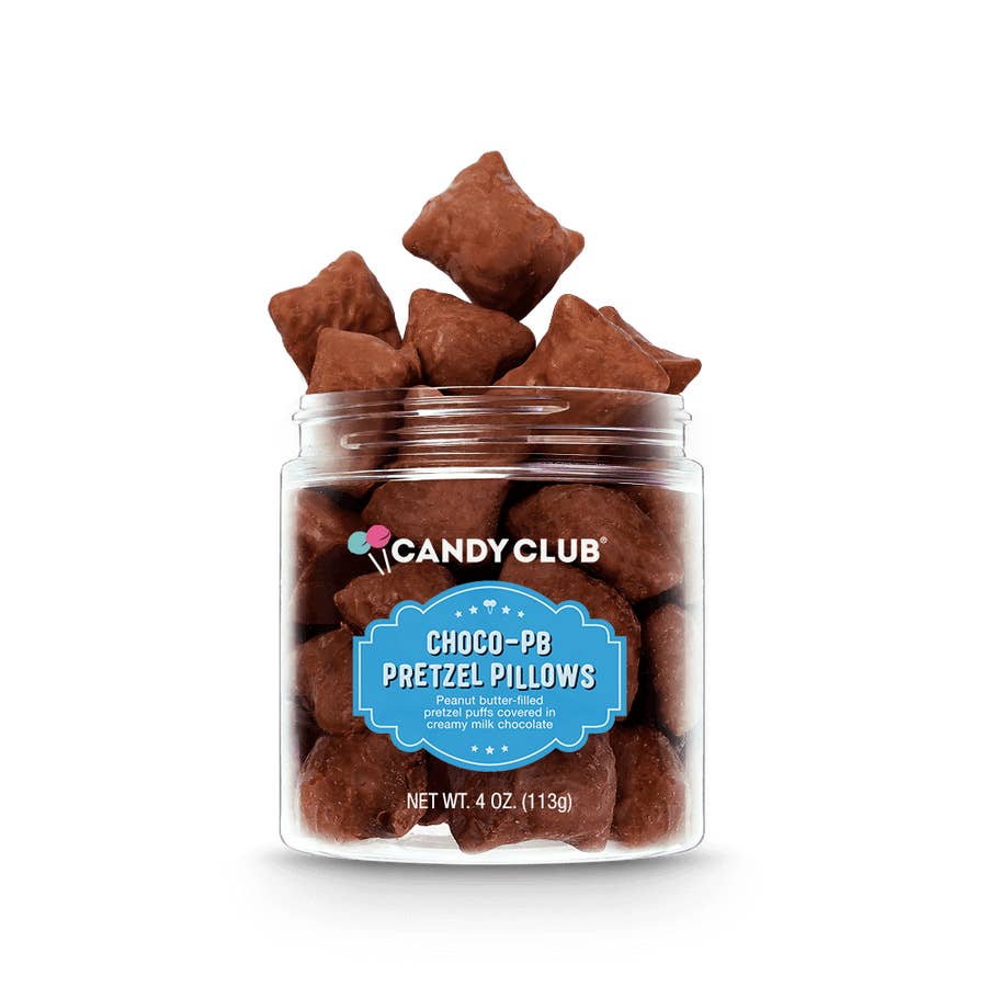 Candy Club Choco-PB Pretzel Pillows