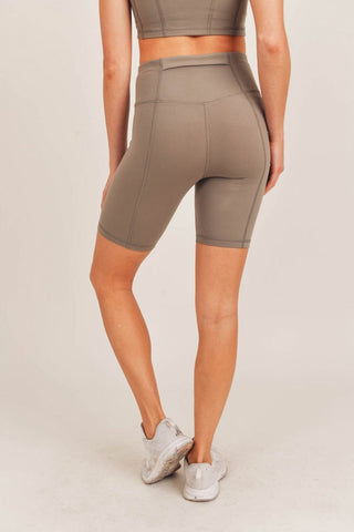 Push Through Biker Shorts - Bray and Em Boutique