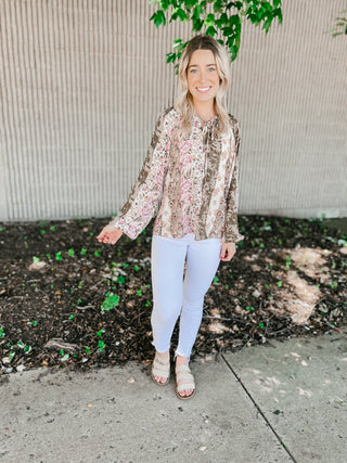 Rain or Shine Floral Top - Bray and Em Boutique