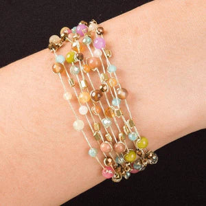 Marquet Reena Silk and Stone Thai Bracelets