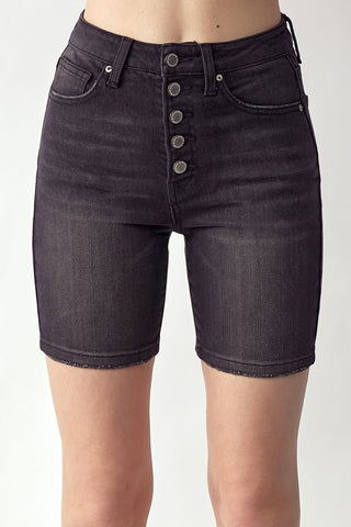 Risen Button Fly Shorts - Bray and Em Boutique