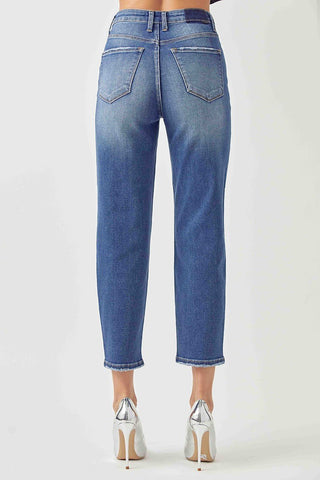 Risen High Rise Mom Fit Jeans - Bray and Em Boutique