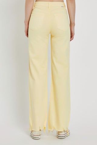 Risen HR Wide Leg Color Jeans - Bray and Em Boutique