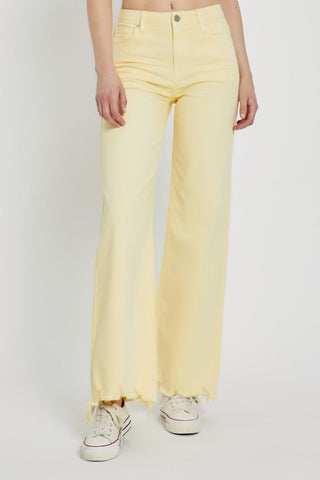 Risen HR Wide Leg Color Jeans - Bray and Em Boutique