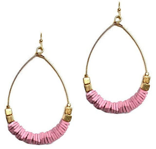 Rubber Tear Drop Earrings - Bray and Em Boutique