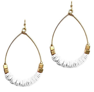 Rubber Tear Drop Earrings - Bray and Em Boutique