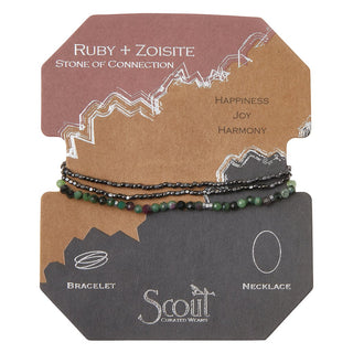 Delicate Stone Bracelet - Silver