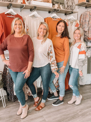 Sage Block Party Pullover - Bray and Em Boutique