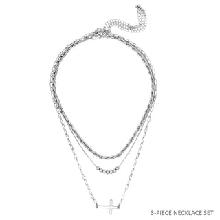 Saved by Above Necklace Set - Bray and Em Boutique