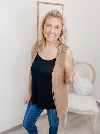 See It Happen Long Sweater Vest - Bray and Em Boutique