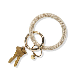 Seed Bead Key Ring - Solid Collection - Bray and Em Boutique