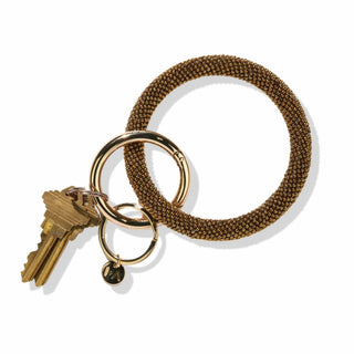 Seed Bead Key Ring - Solid Collection - Bray and Em Boutique